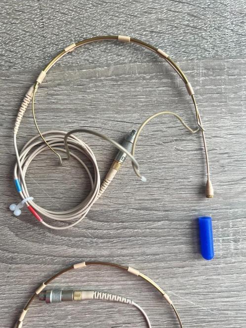 2 x DPA Core 4066 Headsetmicrofoon beige, Muziek en Instrumenten, Microfoons, Gebruikt, Overige typen, Ophalen of Verzenden