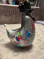 Decoratieve glazen haan murano glas, Schaal, Ophalen of Verzenden, Overige vormen, Glas