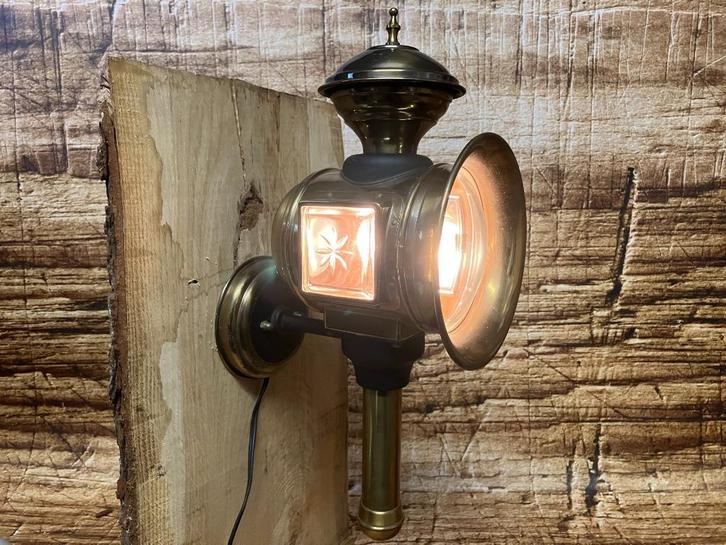 Antieke koetslamp., Antiek en Kunst, Antiek | Lampen, Ophalen of Verzenden