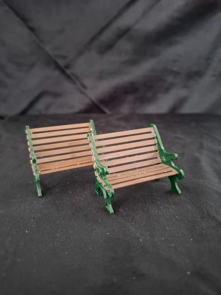 Lemax Park Bench set of 2, Diversen, Kerst, Gebruikt, Ophalen of Verzenden