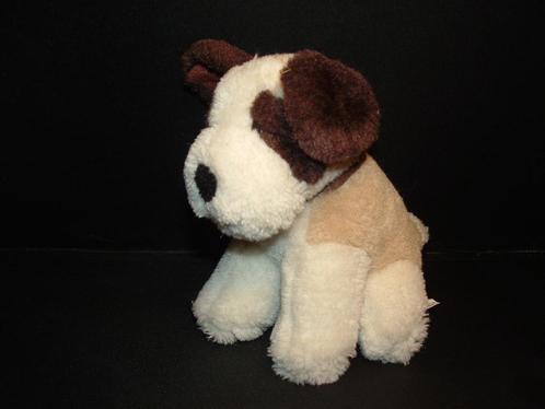 KEENWAY HOND PLUCHE KORTHARIGE KRULLEND BEIGE/WI, Kinderen en Baby's, Speelgoed | Knuffels en Pluche, Nieuw, Hond, Verzenden