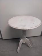 Rond bijzet tafeltje., Minder dan 55 cm, Rond, Zo goed als nieuw, Ophalen