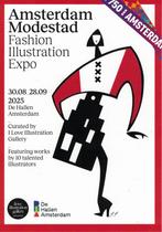 Amsterdam Modestad. Artwork: Piet Paris., Ophalen of Verzenden, Nieuw