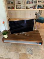 Italiaanse design salontafel – notenhout, Huis en Inrichting, Ophalen, 100 tot 150 cm, 50 tot 100 cm, Minder dan 50 cm