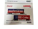 Marklin 45686 - CocaCola set - NIEUW, Nieuw, Ophalen of Verzenden, Wagon, Märklin