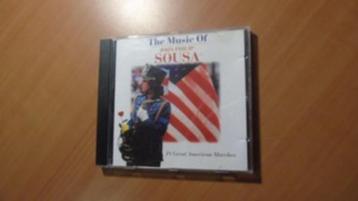 CD The Music of John Philip Sousa. 18 Marches beschikbaar voor biedingen