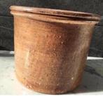 Vintage luxe bloempot 19cm de zalingen bloeiende planten, Rond, Ophalen of Verzenden, Zo goed als nieuw, Aardewerk