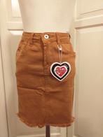 Mini Denim Rok 36 S Mosterd Geel Nieuw ( Jool ), Verzenden, Geel, Nieuw, Maat 36 (S)