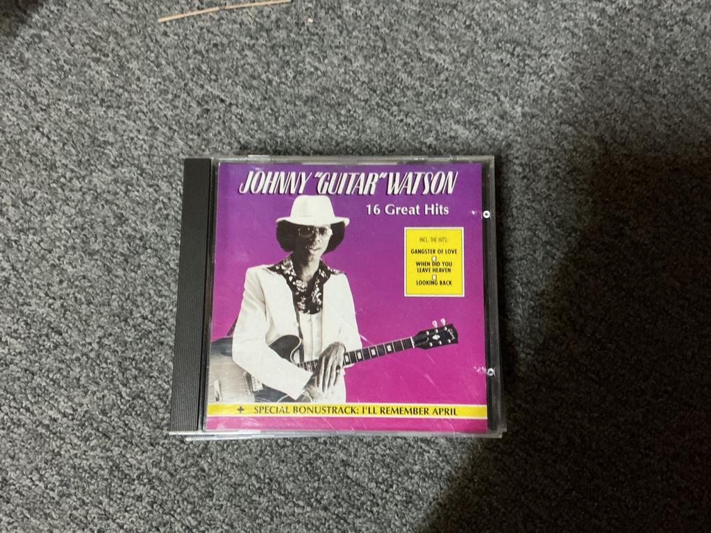 Johnny Guitar Watson - 16 Great Hits CD, Ophalen of Verzenden, Zo goed als nieuw
