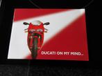 Ducati On my mind... folder, Verzenden, Ducati