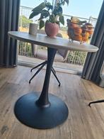 Ronde tafel - 80cm doorsnee, Huis en Inrichting, Tafels | Eettafels, 50 tot 100 cm, Rond, Tot twee personen, Zo goed als nieuw