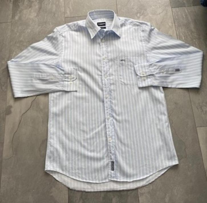 McGregor overhemd, maat M (qwe), Kleding | Heren, Overhemden, Zo goed als nieuw, Halswijdte 39/40 (M), Blauw, Ophalen of Verzenden