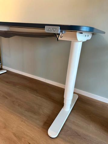 Elektrisch zit sta bureau ikea donkerblauw - afbeelding 4