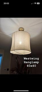 Westwing hanglamp, Huis en Inrichting, Lampen | Hanglampen, Ophalen of Verzenden, Zo goed als nieuw, Stof, Minder dan 50 cm