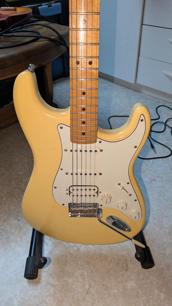 Fender player HSS Stratocaster & Ibanez RG7321FM 7-string, Muziek en Instrumenten, Snaarinstrumenten | Gitaren | Elektrisch, Zo goed als nieuw