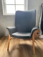 Ikea Vedbo fauteuil donkergrijs, Huis en Inrichting, Fauteuils, Ophalen, Zo goed als nieuw, Hout, 75 tot 100 cm