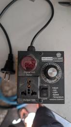 Spanningsregelaar 4000W AC 220V Dimmer, Ophalen of Verzenden, Gebruikt, Overige typen