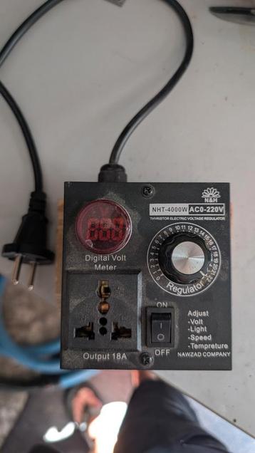 Spanningsregelaar 4000W AC 220V Dimmer beschikbaar voor biedingen