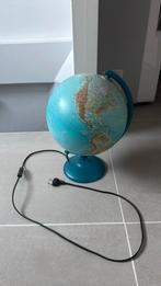Wereldbol met licht, Huis en Inrichting, Woonaccessoires | Wereldbollen, Ophalen of Verzenden, Zo goed als nieuw
