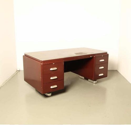 Ahrend ODA rood (1933) bureau, Huis en Inrichting, Bureaus, Gebruikt, Bureau, Ophalen