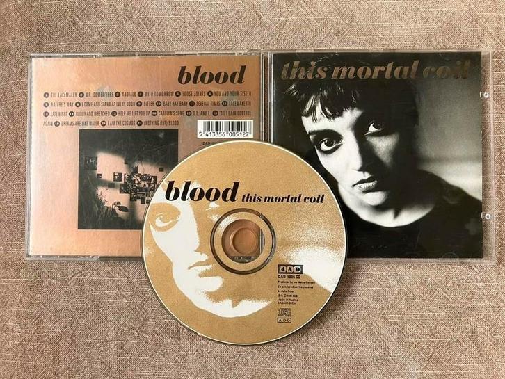 This Mortal Coil - Blood (cd), Cd's en Dvd's, Cd's | Pop, Zo goed als nieuw, 1980 tot 2000, Ophalen of Verzenden