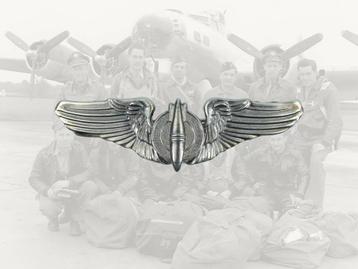 Embleem,Badge,US,Airforce,Bombardier,WWI + WWII beschikbaar voor biedingen