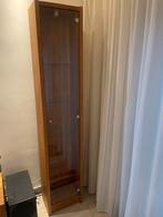 Mooi houten vitrinekast, Ophalen, Zo goed als nieuw, 25 tot 50 cm, 150 tot 200 cm