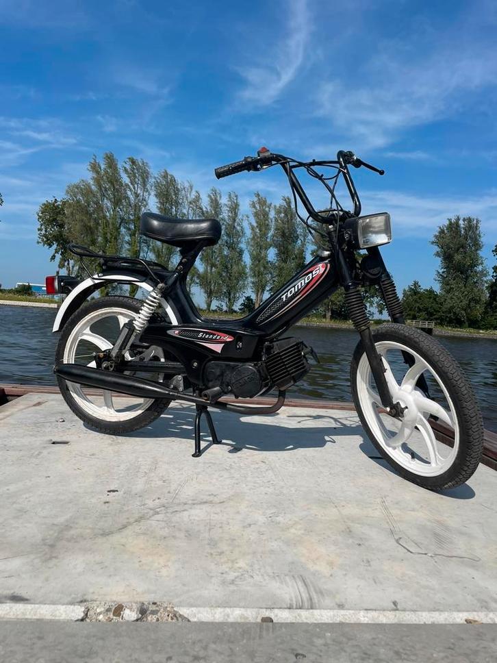 Tomos a3 blauw kenteken, Fietsen en Brommers, Brommers | Tomos, Zo goed als nieuw, Overige modellen, Maximaal 25 km/u, Ophalen