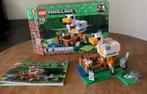 LEGO Minecraft 21140 – Het Kippenhok - Compleet, Ophalen of Verzenden, Zo goed als nieuw, Complete set, Lego