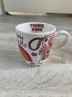 Blond amsterdam koffie mok think pink collectie, Blond Amsterdam, Nieuw, Ophalen of Verzenden, Kop(pen) en/of Schotel(s)