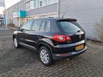 Volkswagen Tiguan 1.4 TSI Sport&Style 4Motion Airco Bj:2008, Auto's, Gebruikt, 4 cilinders, Zwart, Bedrijf