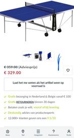 Tectonic tafeltennistafel met net izgst!!, Ophalen, Zo goed als nieuw, Tafel Indoor