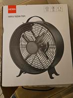 Retro Tafelventilator HEMA - Zo goed als nieuw!, Ophalen of Verzenden, Zo goed als nieuw, Tafelventilator