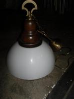 plafondlamp melkwit 30 cm doorsnede, Ophalen of Verzenden, Nieuw, Metaal