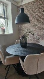 Mooie eettafel, Huis en Inrichting, Tafels | Eettafels, Ophalen, Gebruikt, Rond, Vier personen