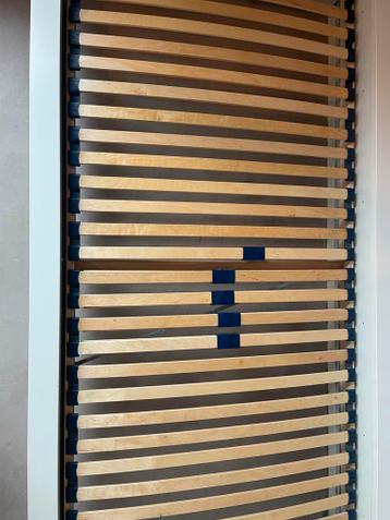 Ikea Malm Wit houten bedframe 90x200 - afbeelding 6