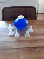 Tupperware slagroomspuit/ garneerbol, Ophalen of Verzenden, Zo goed als nieuw, Blauw, Overige typen