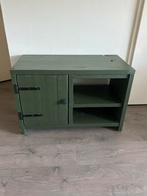 Steigerhouten kastje, Huis en Inrichting, Kasten | Dressoirs, Ophalen, Zo goed als nieuw, 25 tot 50 cm, 50 tot 100 cm