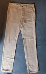 Beige broek met mooie structuur, Maat 48/50 (M), Beige, Ophalen of Verzenden, Zo goed als nieuw