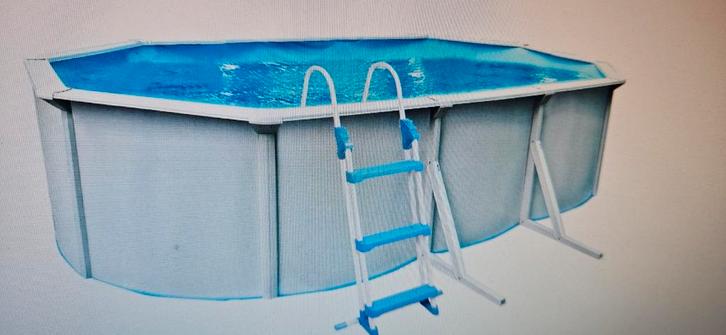 zwembad, Tuin en Terras, Zwembaden, Nieuw, Opzetzwembad, 80 tot 120 cm, 400 cm of meer, 300 cm of meer, Ovaal, Ophalen