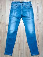 Replay anbass hyperflex maat 31-34, Ophalen of Verzenden, Gedragen, Blauw, W32 (confectie 46) of kleiner