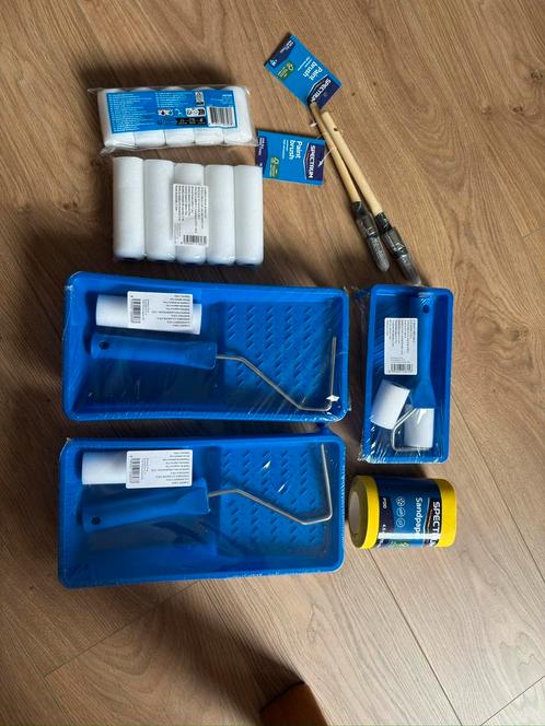 Action schilder materialen nieuw, Doe-het-zelf en Verbouw, Schildersmaterialen, Nieuw, Verfroller, Ophalen