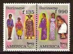 Suriname 895/6 postfris UPAEP 1996, Postzegels en Munten, Postzegels | Suriname, Ophalen of Verzenden, Postfris
