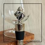 Napoleon vintage flessenstopper, verzilverd      10,5 cm, Antiek en Kunst, Ophalen of Verzenden