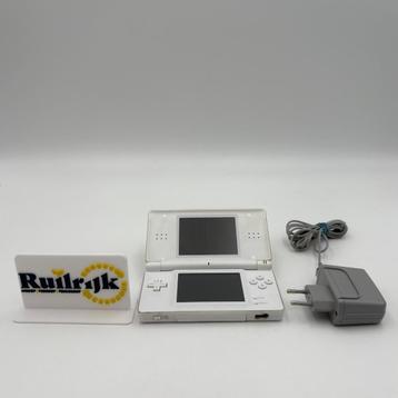 Nintendo DS Lite wit - Incl. lader en stokje - Met garantie beschikbaar voor biedingen