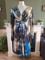 Etoile du Monde stad print jurkje 4 S / M 36 38 gratis v, Kleding | Dames, Jurken, Maat 38/40 (M), Zo goed als nieuw, Knielengte