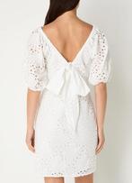 Co couture jurk wit small nieuw broderie, Kleding | Dames, Jurken, Ophalen of Verzenden, Nieuw, Maat 36 (S), Wit