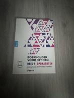 Boekhouden voor het HBO - Deel 1 Opdrachten, Boeken, Studieboeken en Cursussen, Ophalen of Verzenden, Beta, Zo goed als nieuw