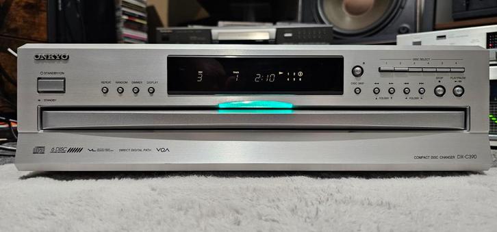 Onkyo DX-C390 6 CD Wisselaar, Audio, Tv en Foto, Cd-spelers, Ophalen of Verzenden