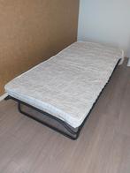Inklapbaar bed, met wieltjes en beschermhoes, Ophalen, Verstelbaar, 90 cm, Eenpersoons